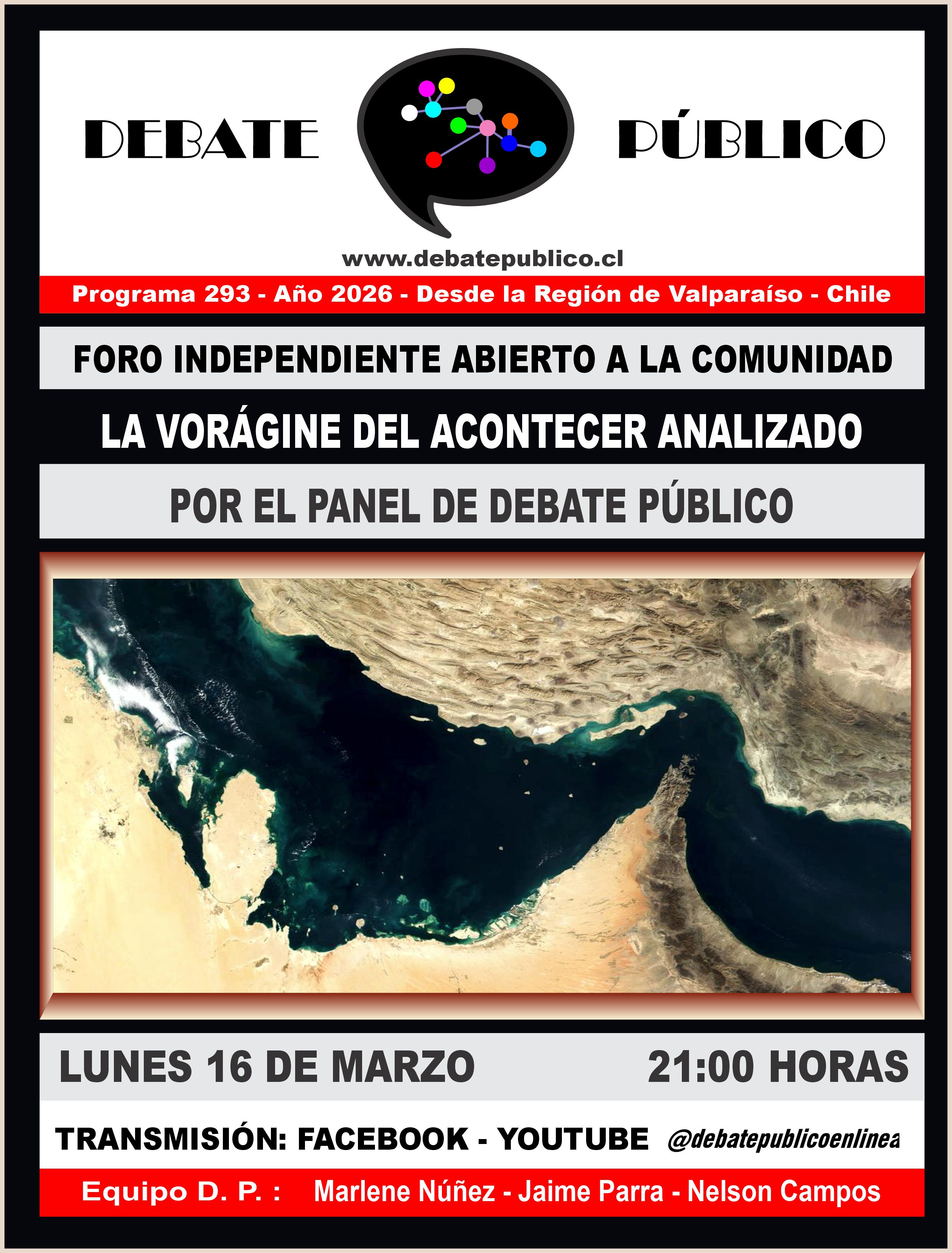 Análisis del acontecer por el panel de DP